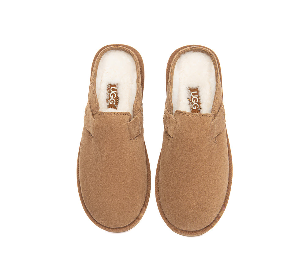 UGG Slippers Sheepskin Wool Scuff Homelle