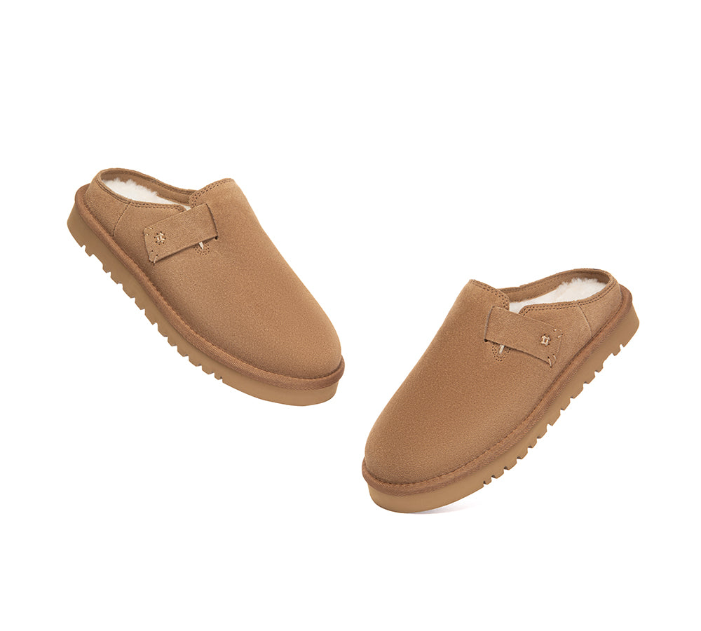 UGG Slippers Sheepskin Wool Scuff Homelle