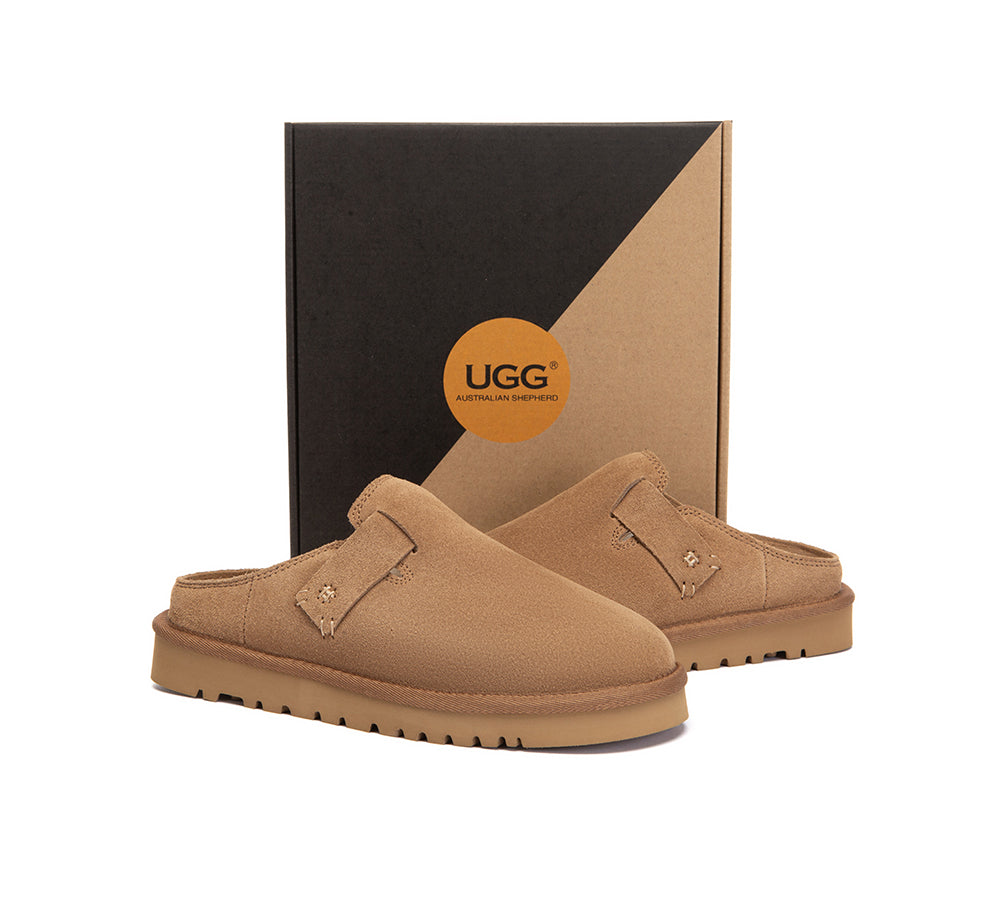 UGG Slippers Sheepskin Wool Scuff Homelle