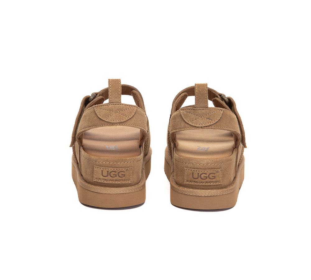 Adjustable Strap Slingback Platform Sandals Terral