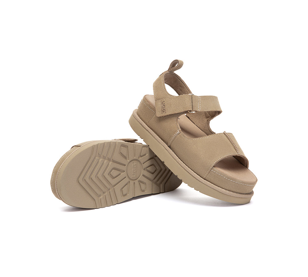Adjustable Strap Slingback Platform Sandals Terral