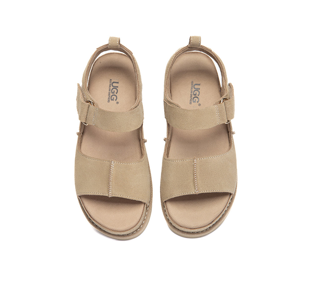 Adjustable Strap Slingback Platform Sandals Terral