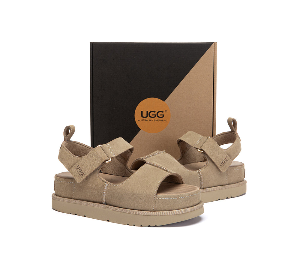 Adjustable Strap Slingback Platform Sandals Terral