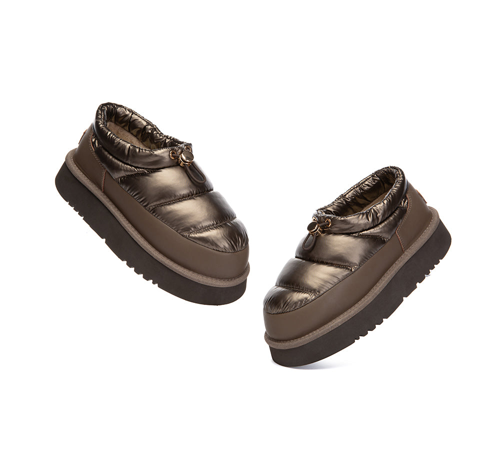 UGG Slippers Women Drawstring Platform Cavelle