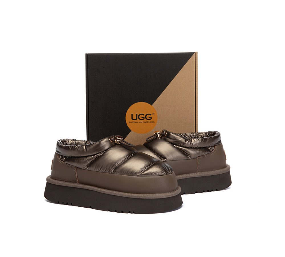 UGG Slippers Women Drawstring Platform Cavelle