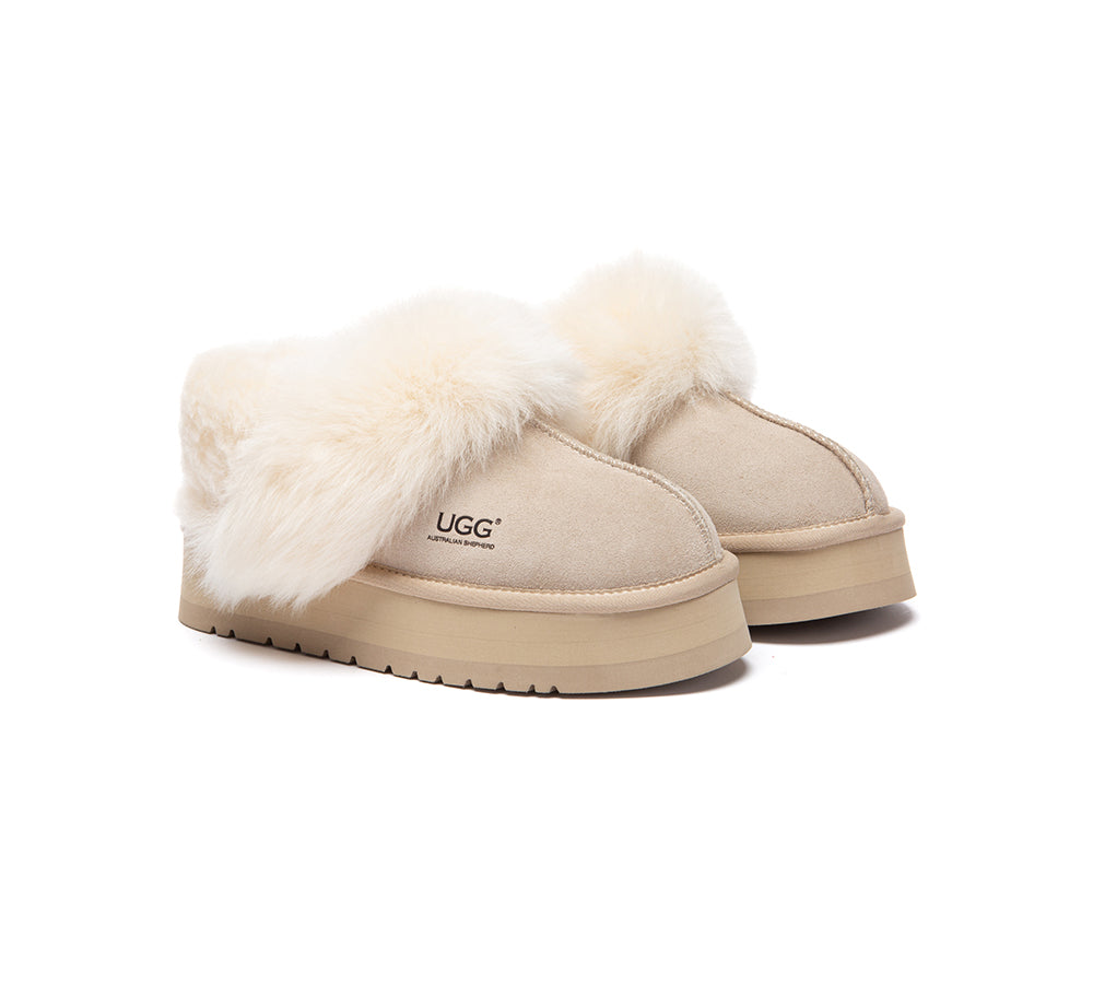UGG Slippers Women Removable Strap Platform Nordell