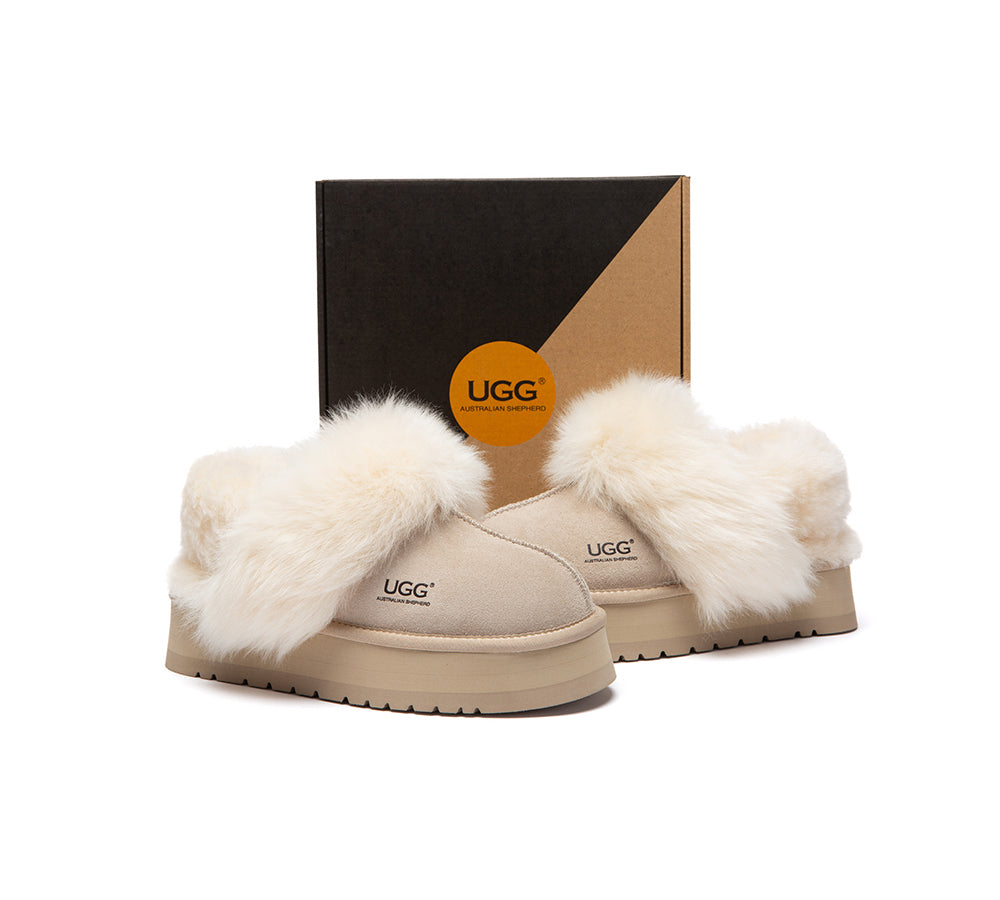 UGG Slippers Women Removable Strap Platform Nordell