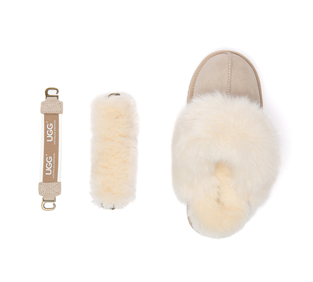 UGG Slippers Women Removable Strap Platform Nordell