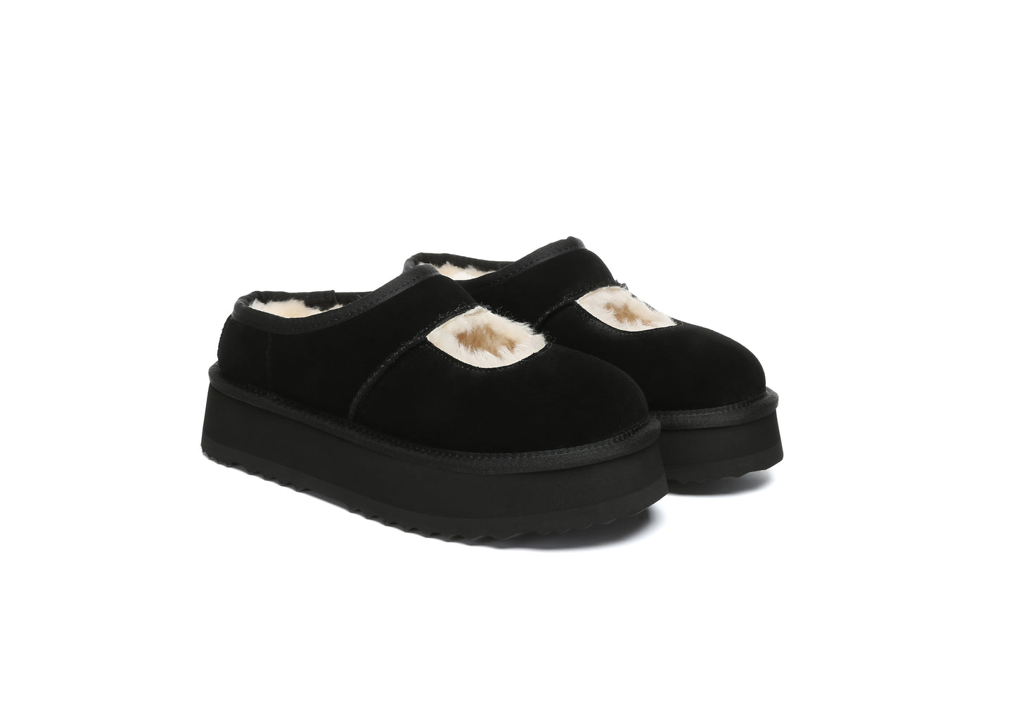 UGG Slippers MARY JANE Platform Carmella