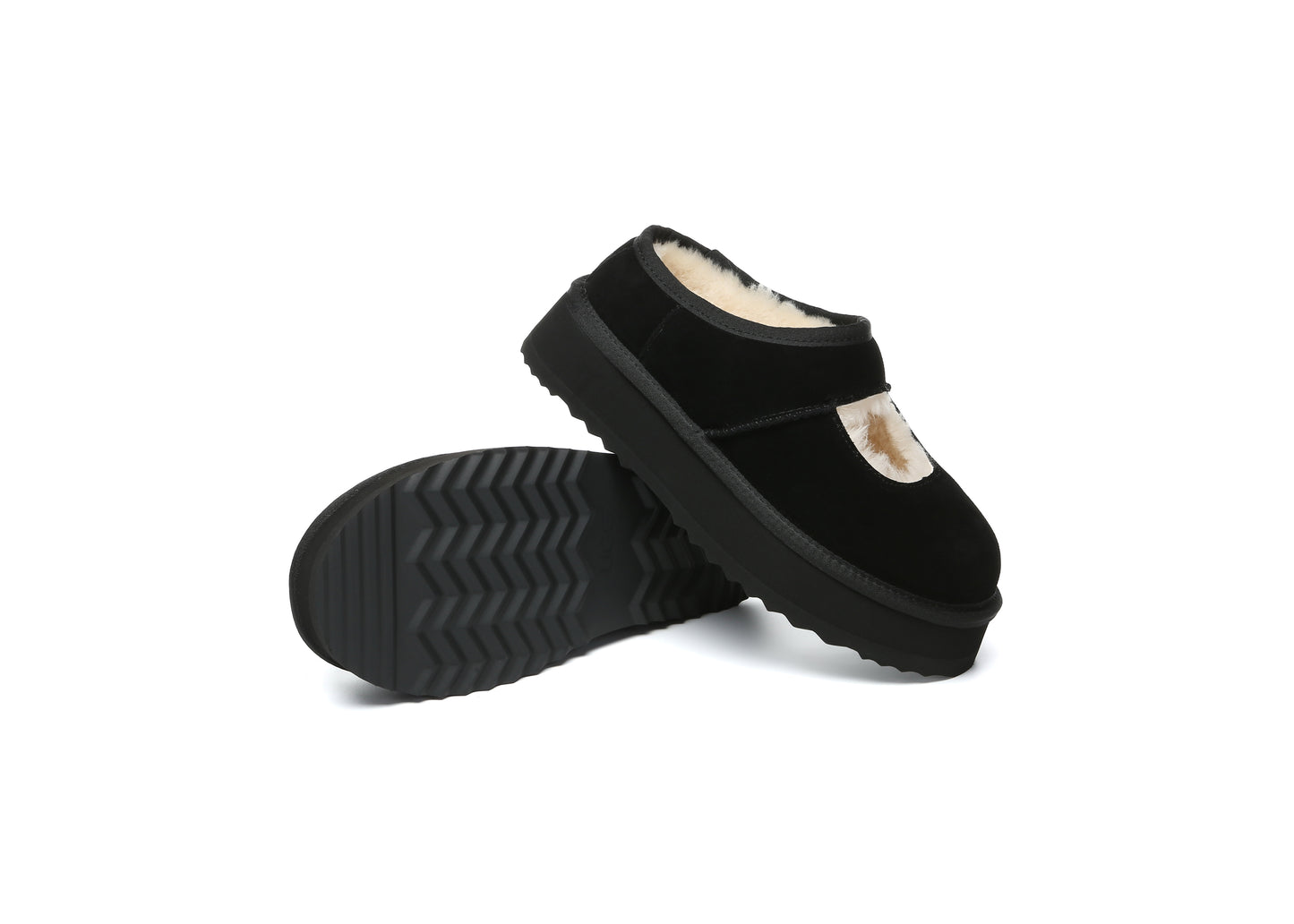 UGG Slippers MARY JANE Platform Carmella