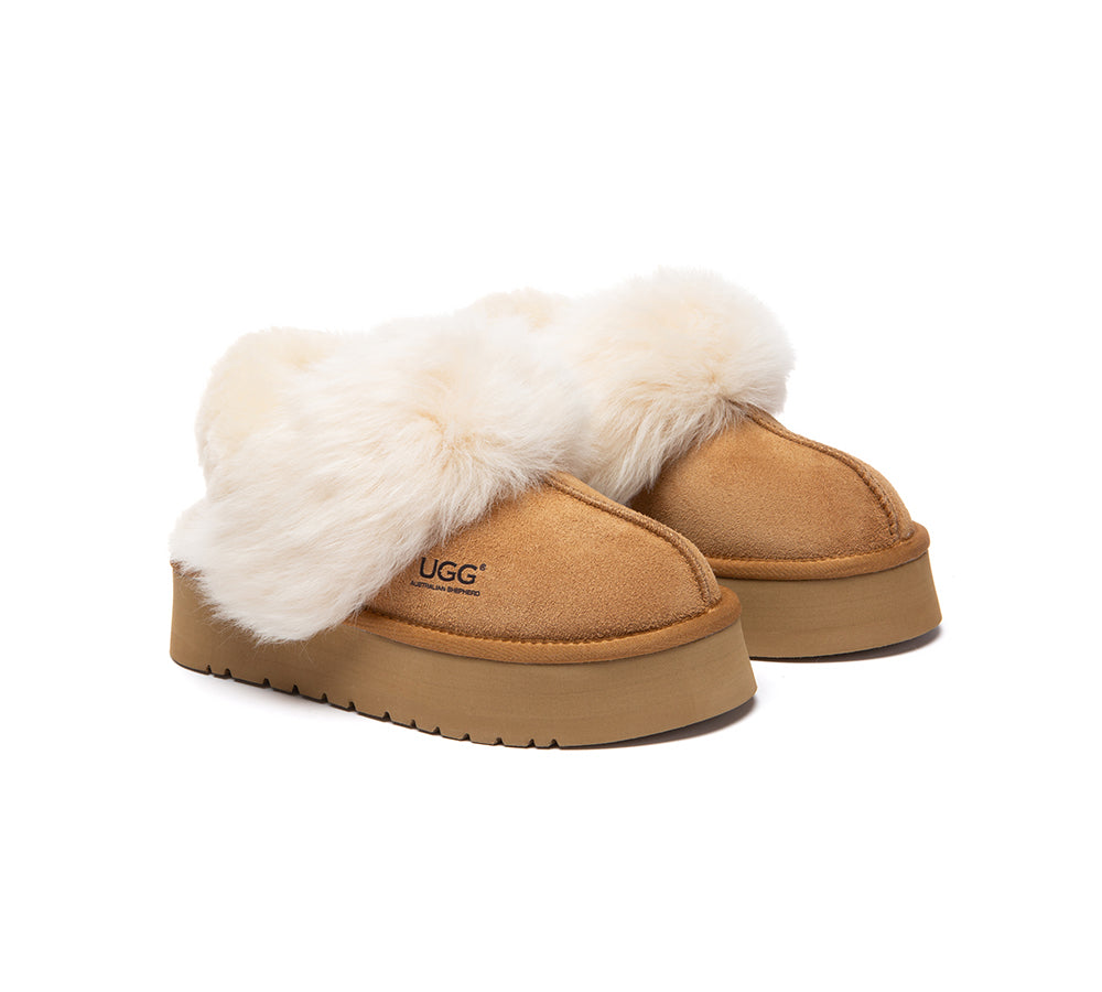 UGG Slippers Women Removable Strap Platform Nordell