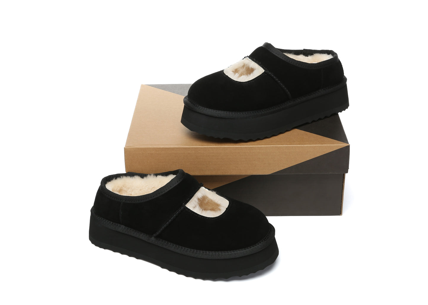 UGG Slippers MARY JANE Platform Carmella