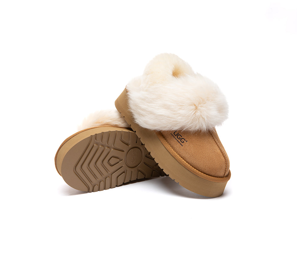 UGG Slippers Women Removable Strap Platform Nordell