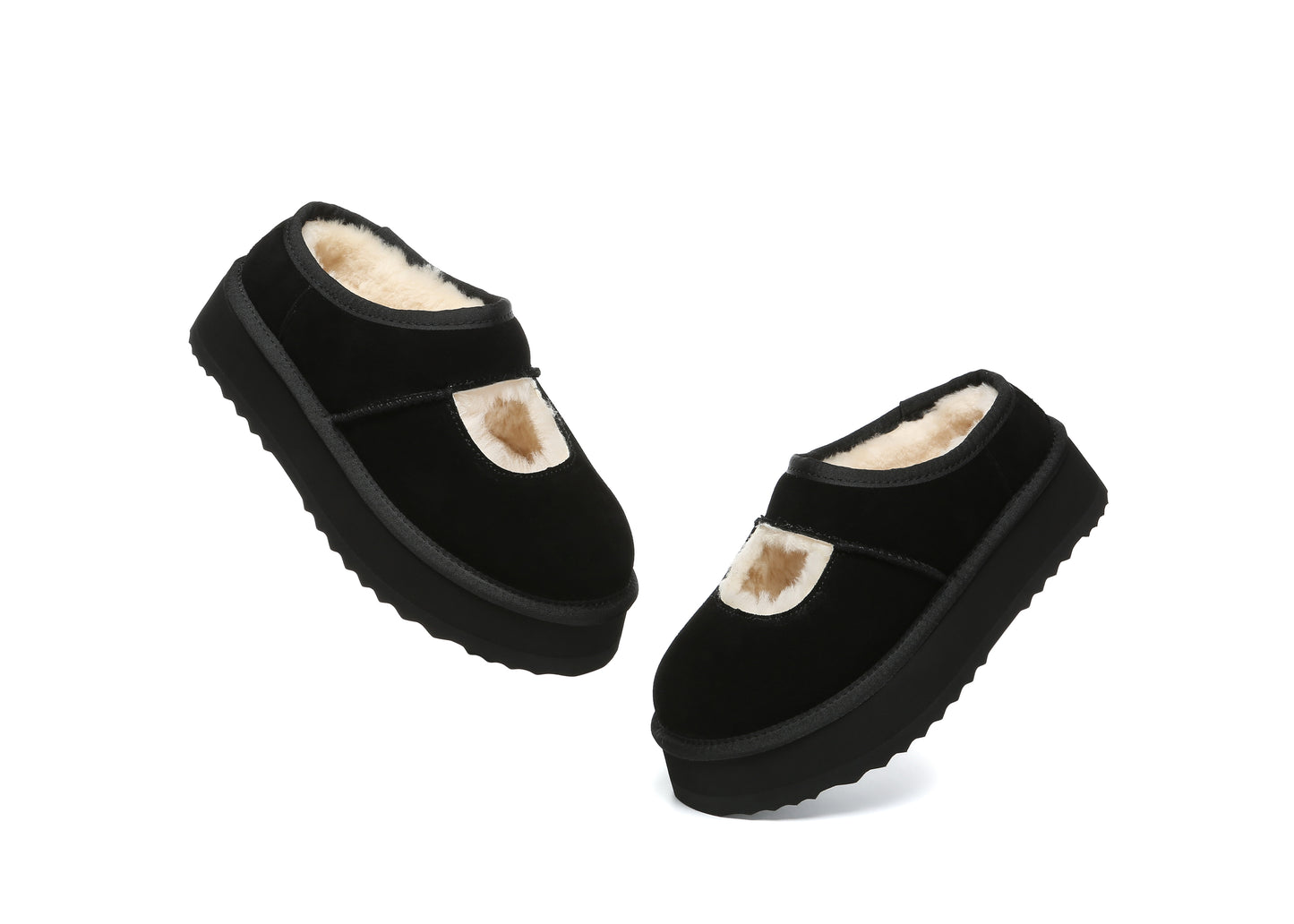 UGG Slippers MARY JANE Platform Carmella