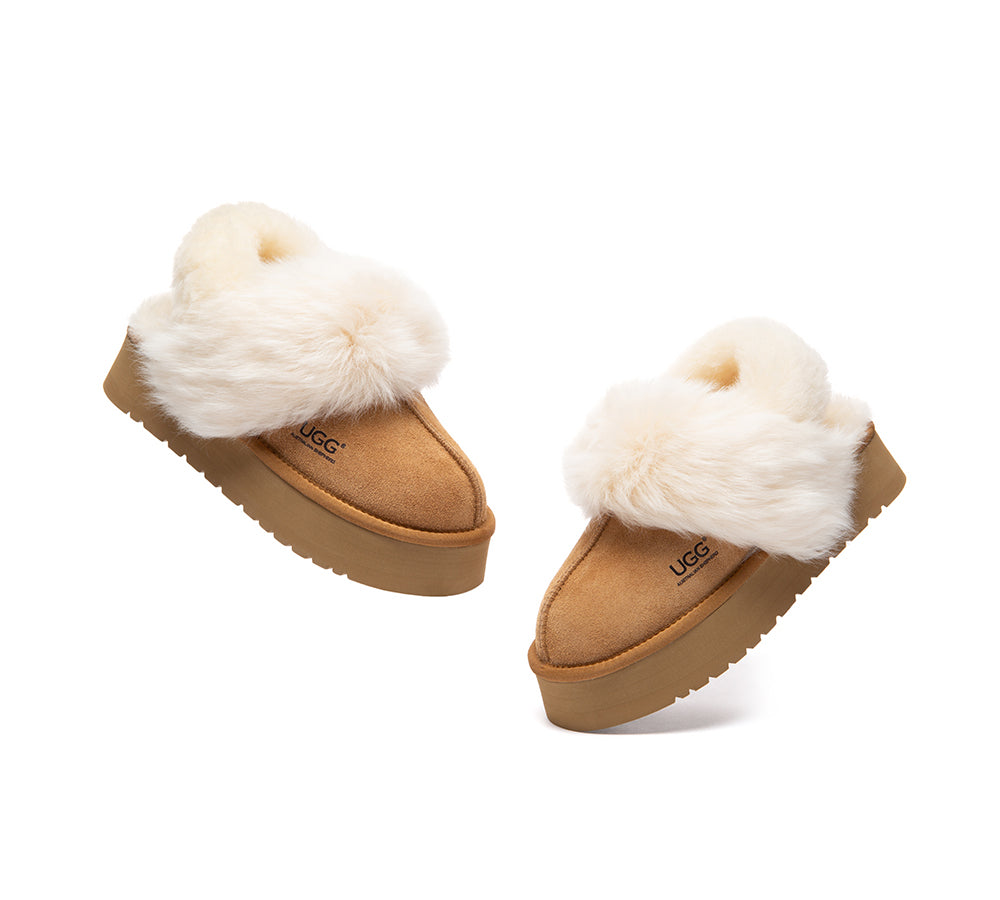 UGG Slippers Women Removable Strap Platform Nordell