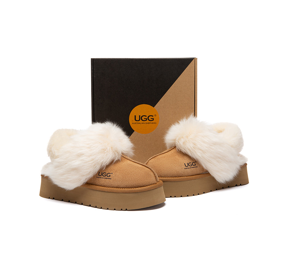 UGG Slippers Women Removable Strap Platform Nordell
