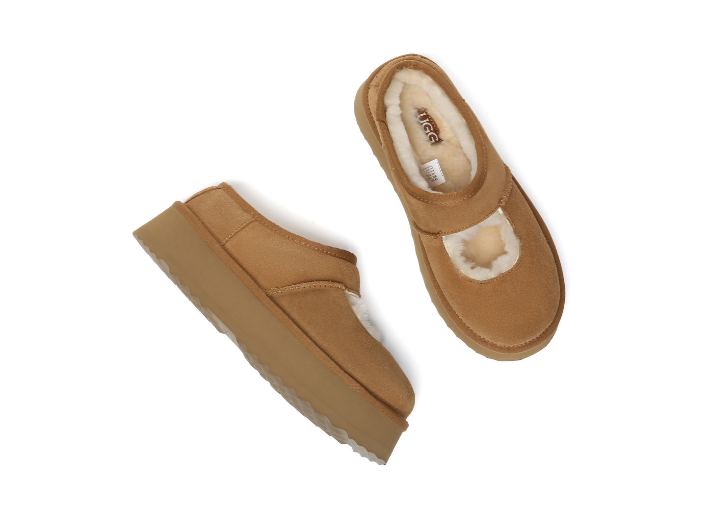 UGG Slippers MARY JANE Platform Carmella