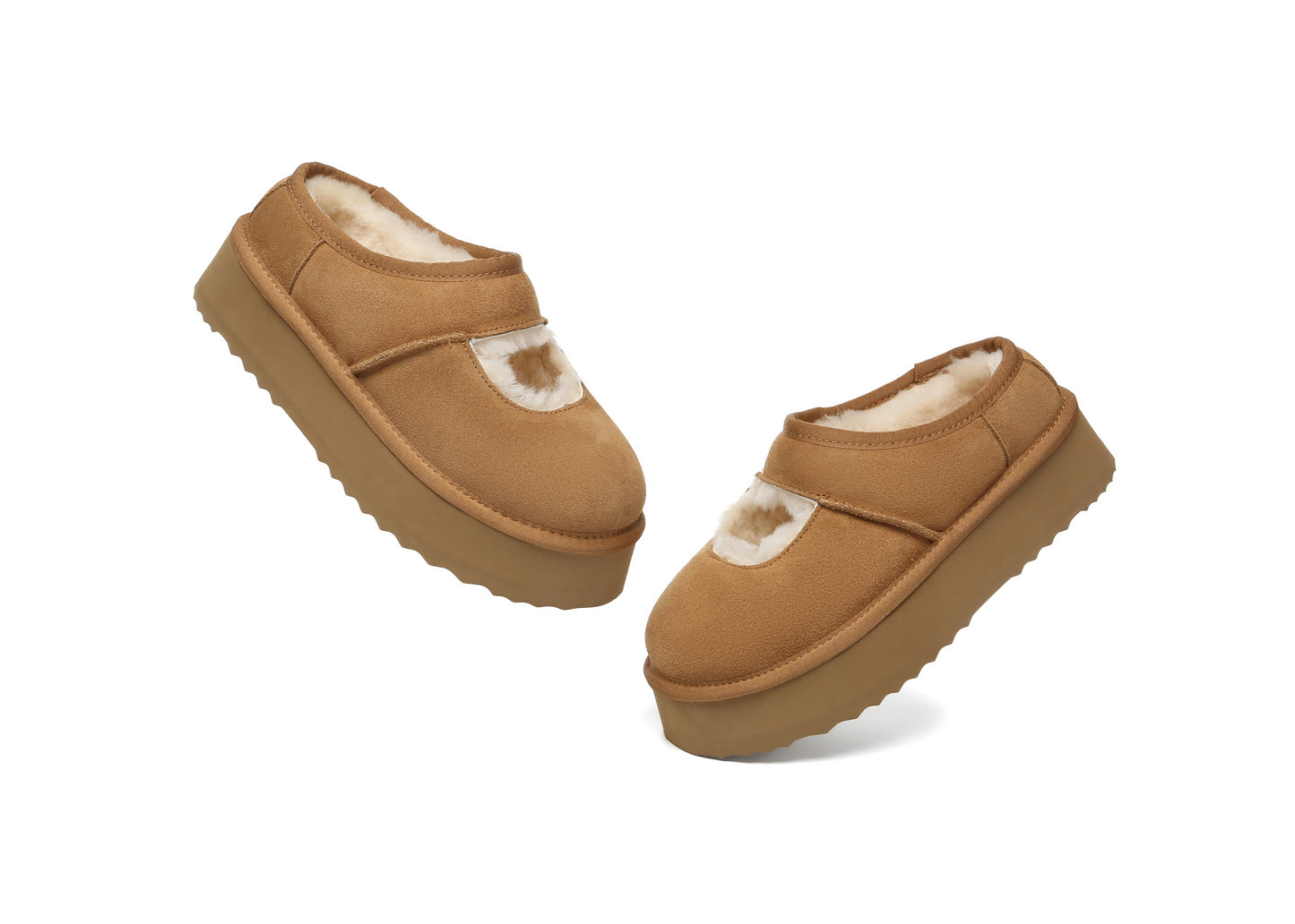UGG Slippers MARY JANE Platform Carmella