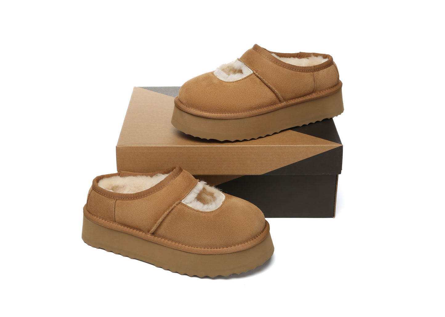 UGG Slippers MARY JANE Platform Carmella