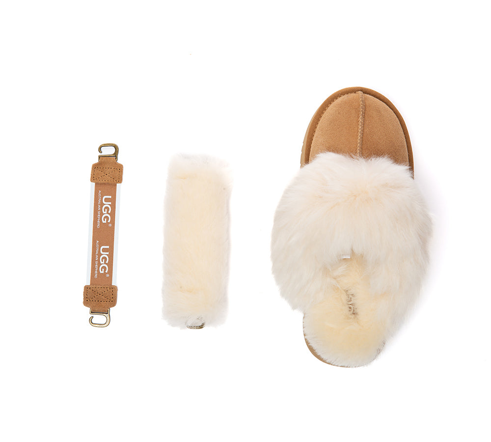 UGG Slippers Women Removable Strap Platform Nordell