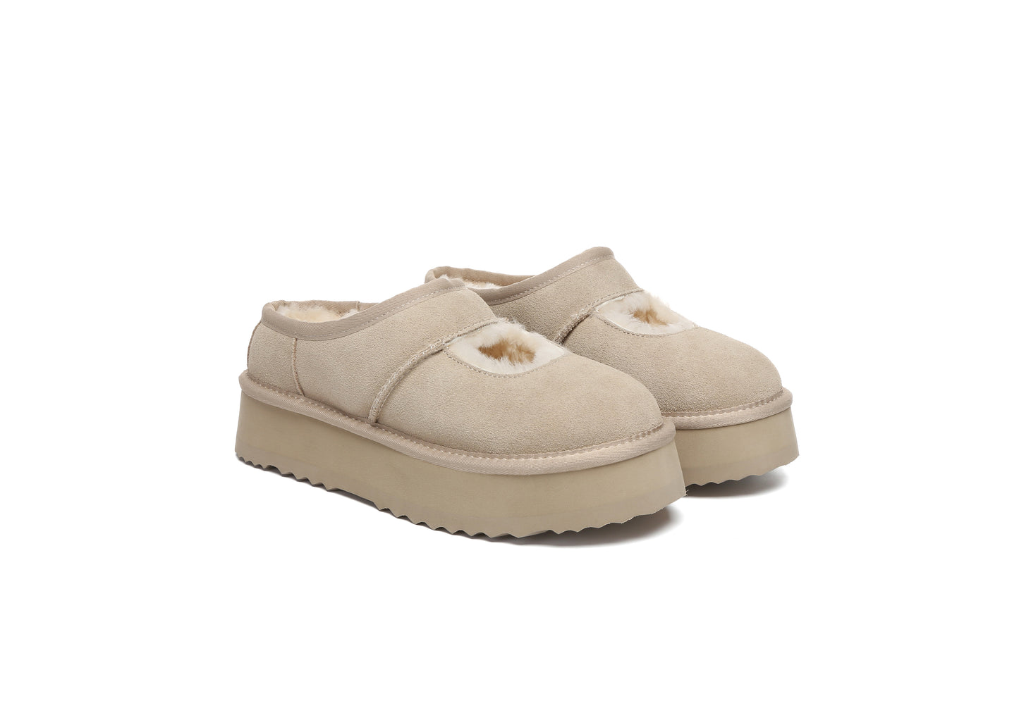 UGG Slippers MARY JANE Platform Carmella