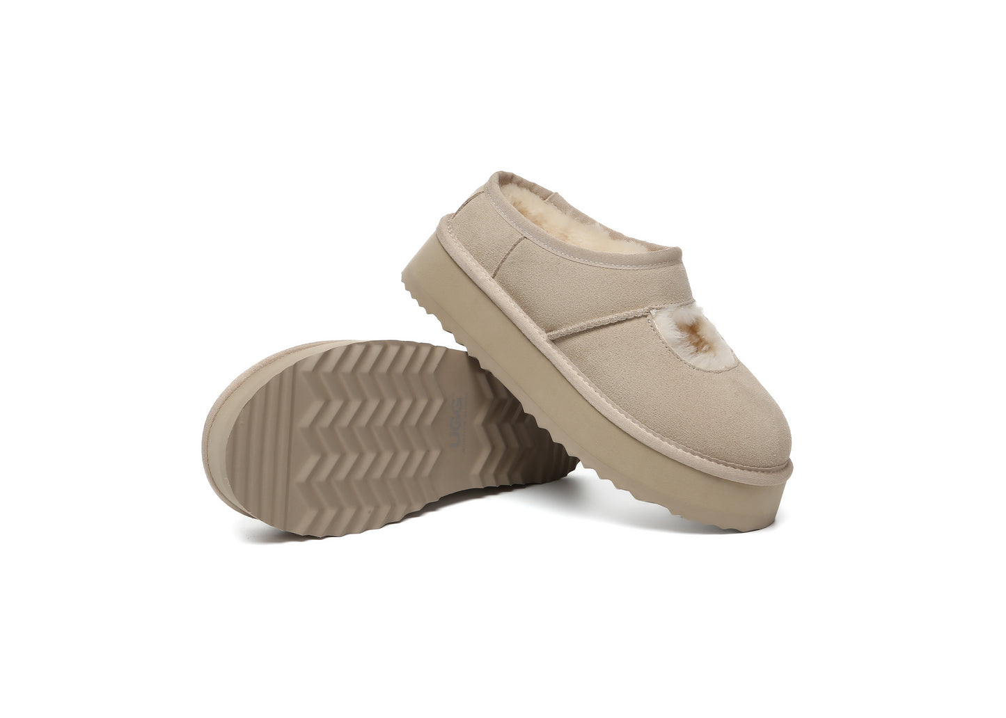 UGG Slippers MARY JANE Platform Carmella