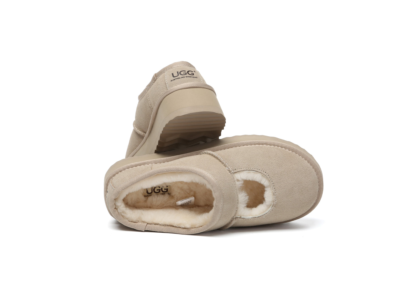 UGG Slippers MARY JANE Platform Carmella