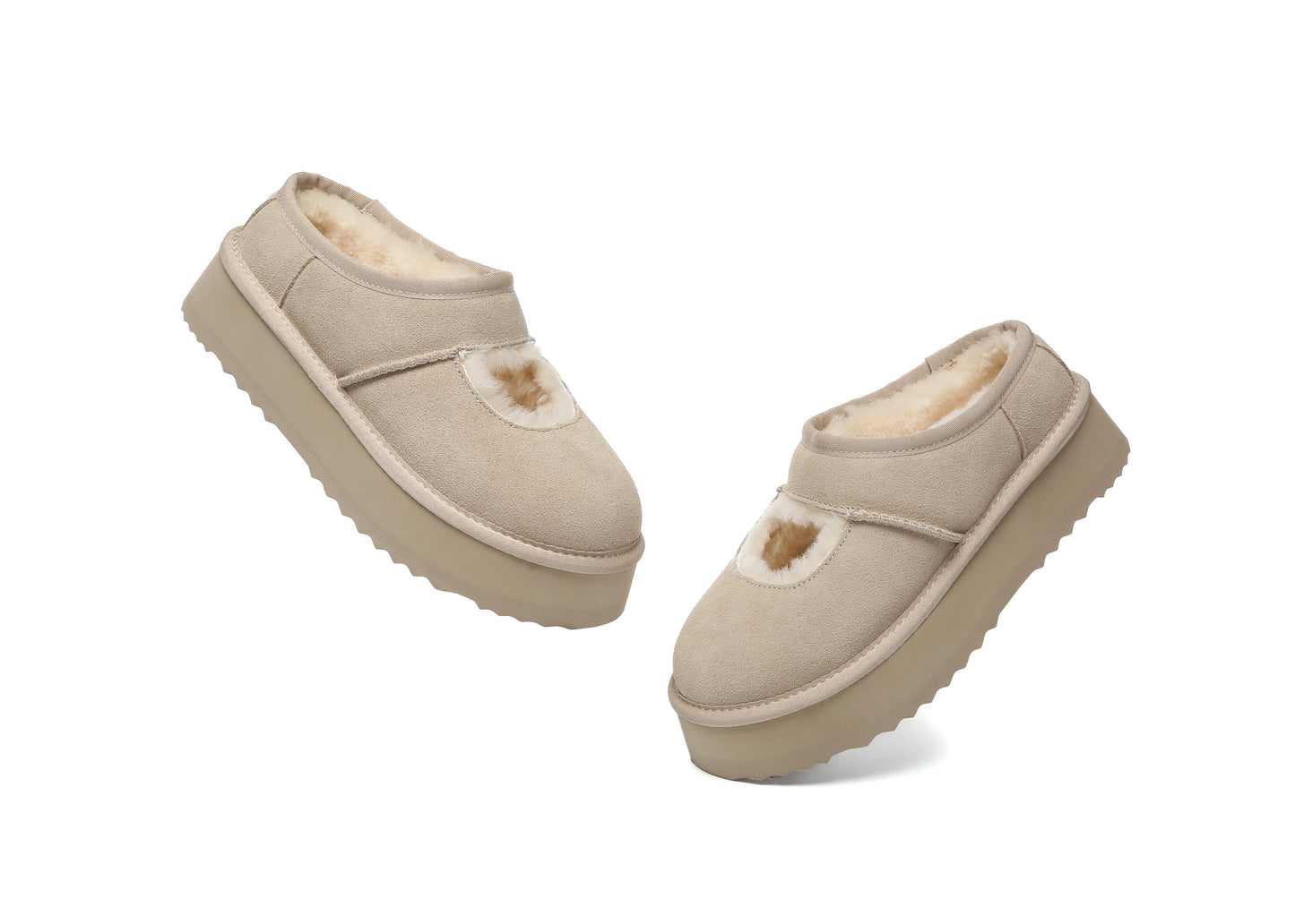 UGG Slippers MARY JANE Platform Carmella