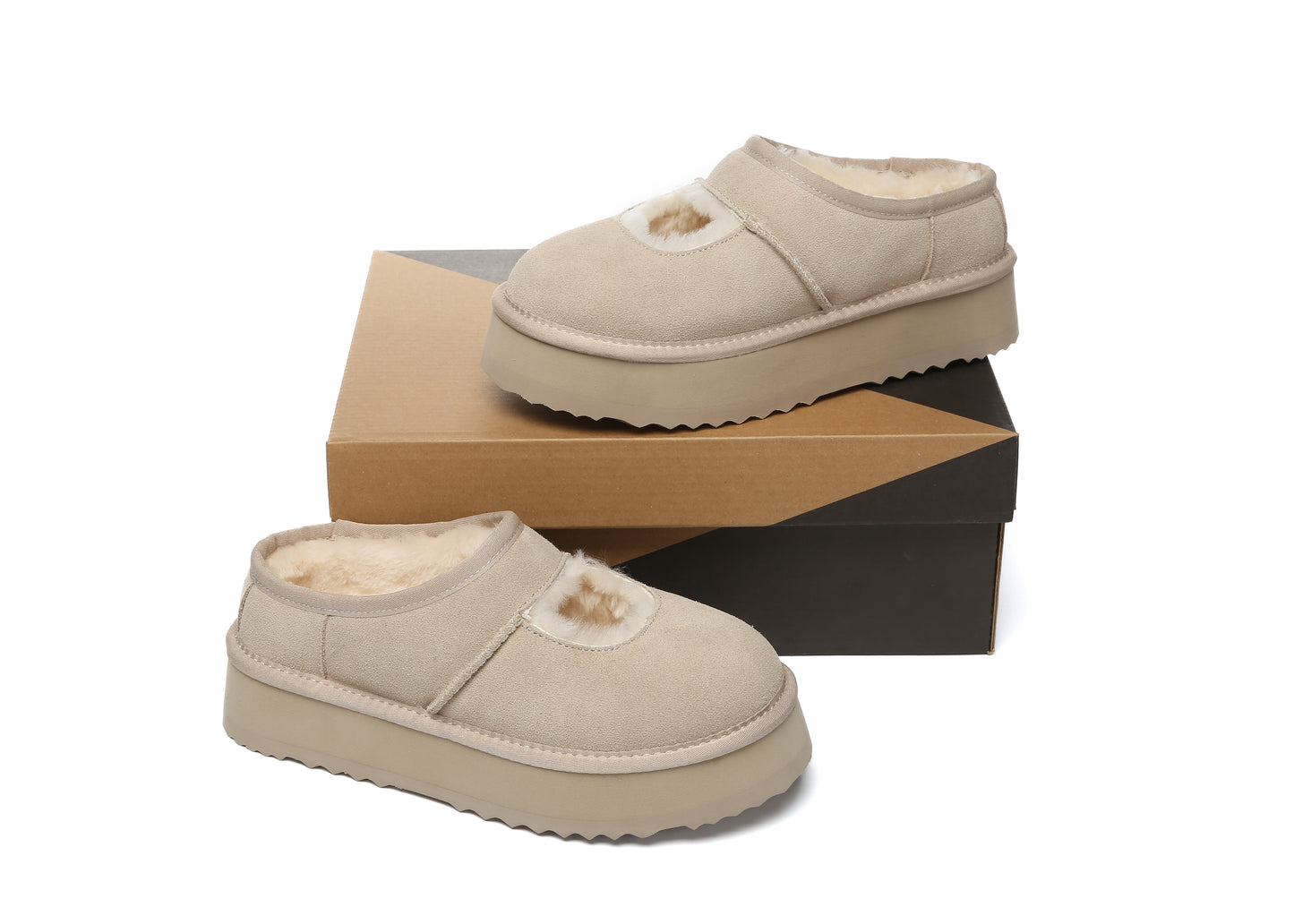 UGG Slippers MARY JANE Platform Carmella