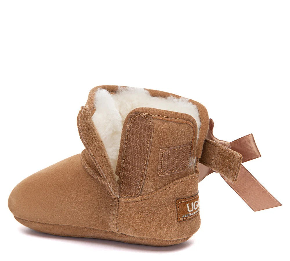 UGG Boots Baby Booties Back Bow Gift Set Ribelle