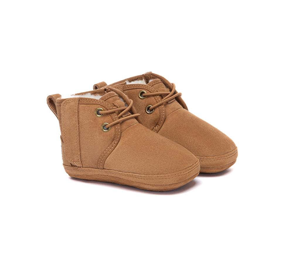 UGG Boots Baby Bootie Lace Up Gift Set Pavory