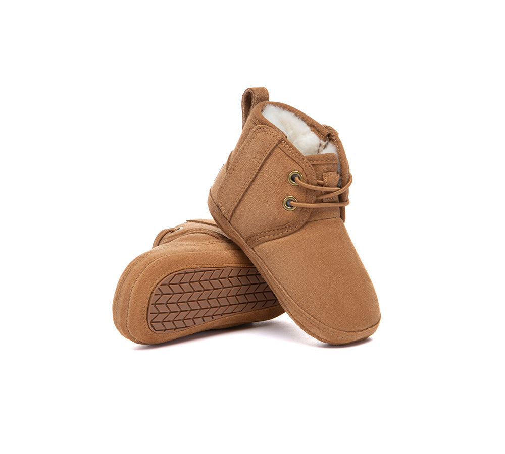UGG Boots Baby Bootie Lace Up Gift Set Pavory