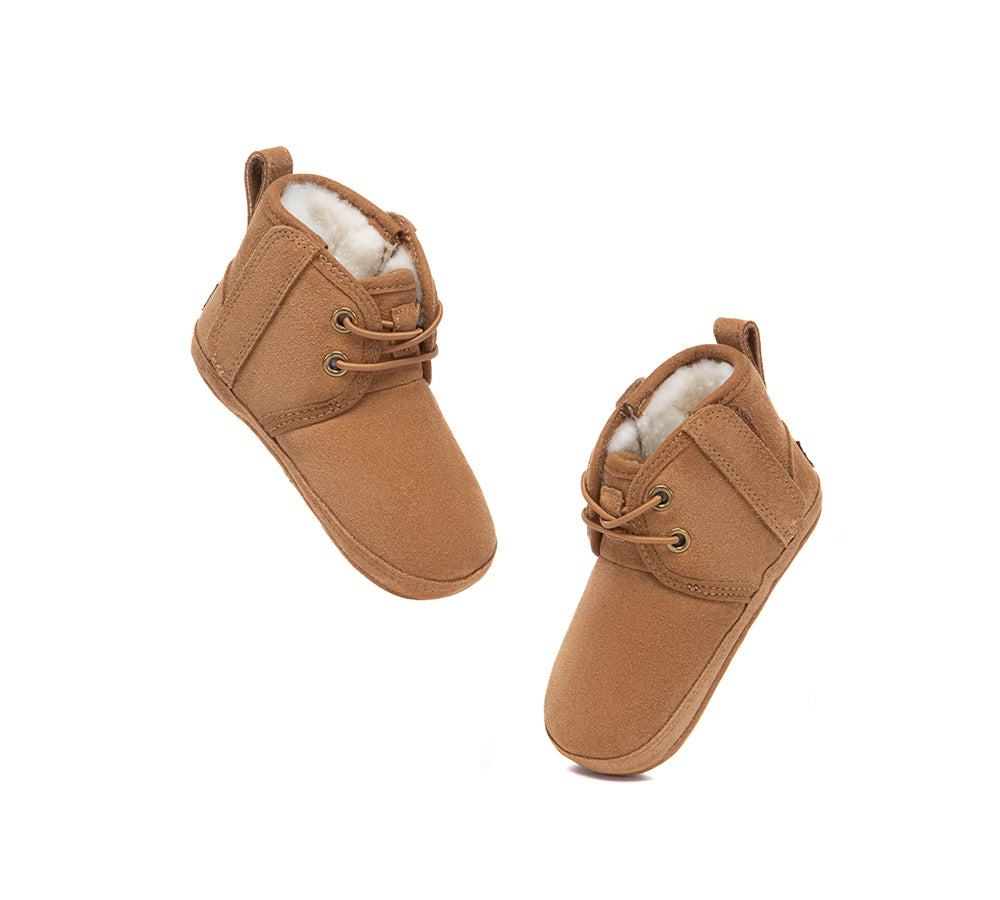 UGG Boots Baby Bootie Lace Up Gift Set Pavory