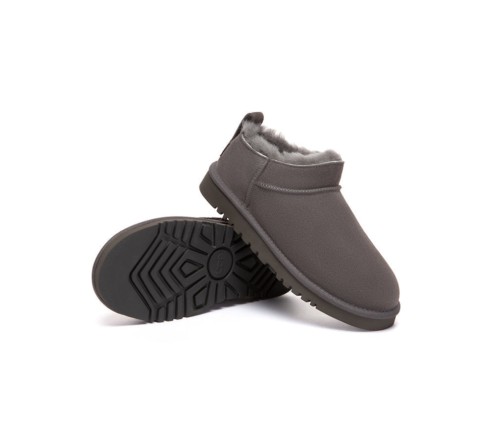 UGG Boots Sheepskin Wool Low Cut Ankle Lune