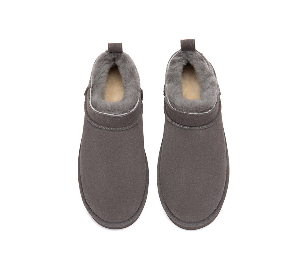 UGG Boots Sheepskin Wool Low Cut Ankle Lune