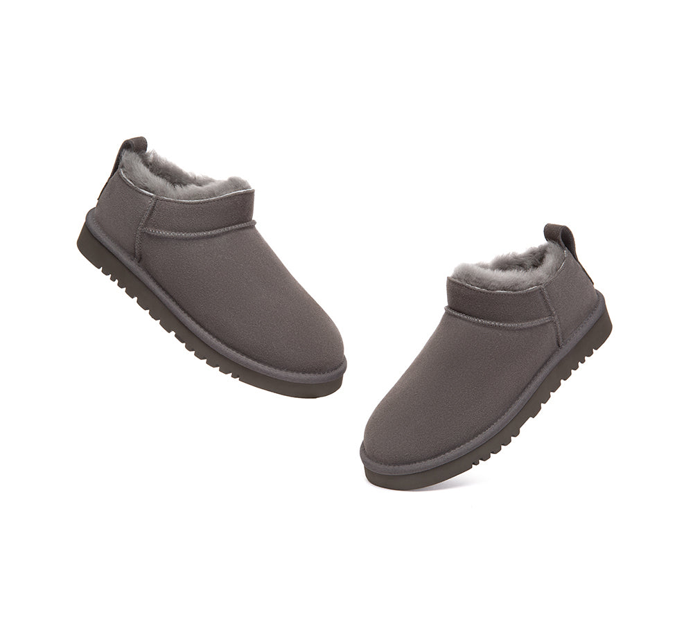 UGG Boots Sheepskin Wool Low Cut Ankle Lune