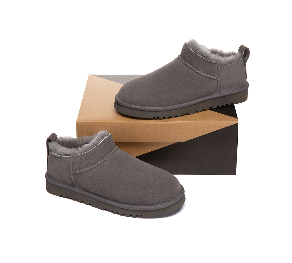 UGG Boots Sheepskin Wool Low Cut Ankle Lune