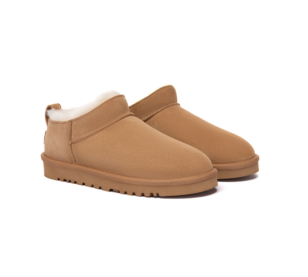 UGG Boots Sheepskin Wool Low Cut Ankle Lune