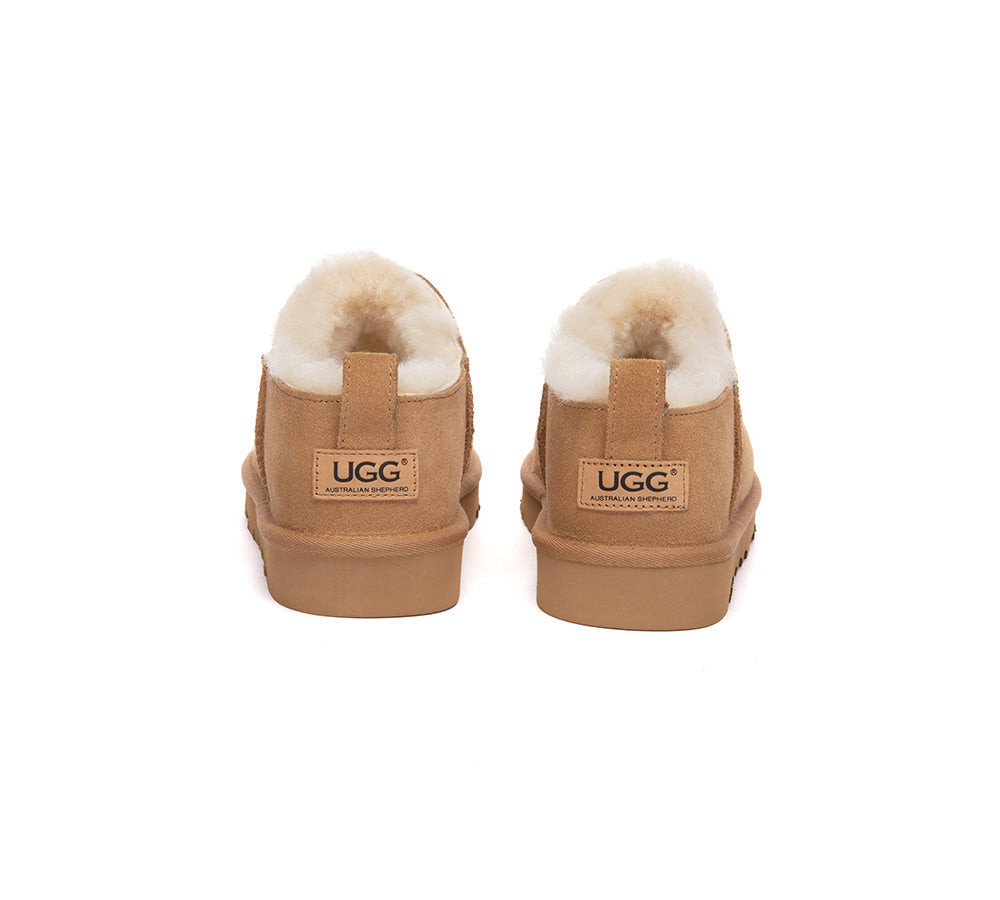 UGG Boots Sheepskin Wool Low Cut Ankle Lune