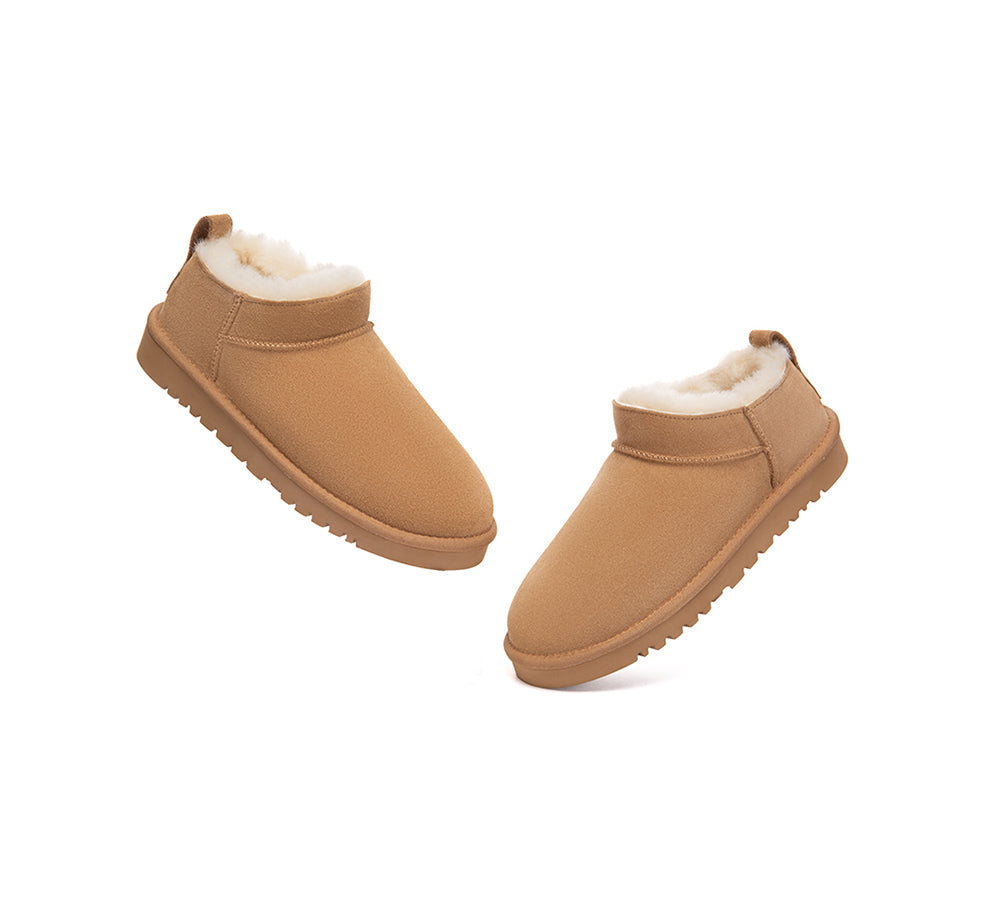 UGG Boots Sheepskin Wool Low Cut Ankle Lune