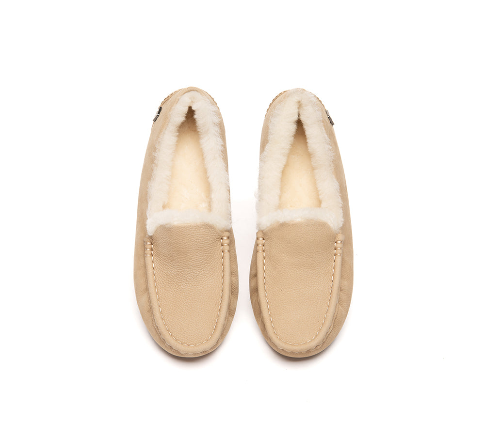 UGG Slippers Sheepskin Wool Moccasins Pielet