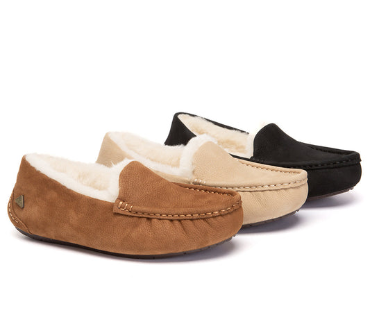 UGG Slippers Sheepskin Wool Moccasins Pielet
