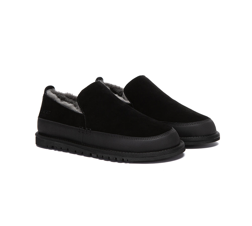 AUSTRALIAN SHEPHERD® UGG Slippers Men Moccasins Frozark