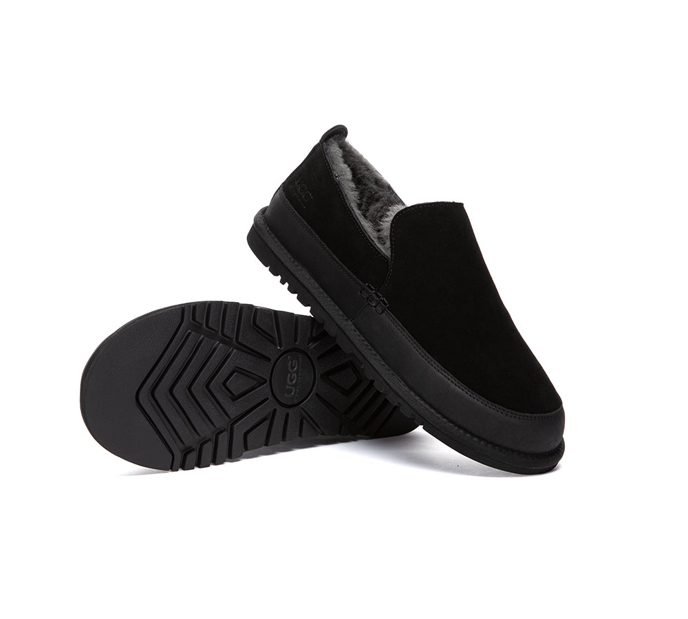 AUSTRALIAN SHEPHERD® UGG Slippers Men Moccasins Frozark
