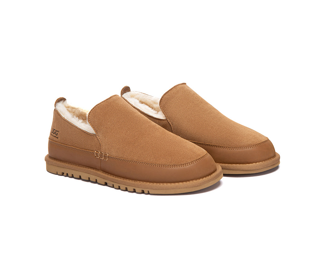 AUSTRALIAN SHEPHERD® UGG Slippers Men Moccasins Frozark