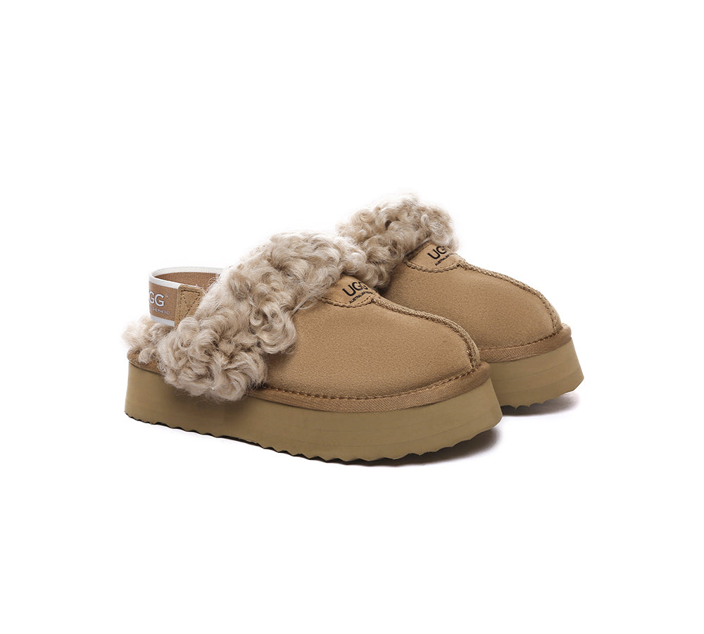 Waffle Curly Platform