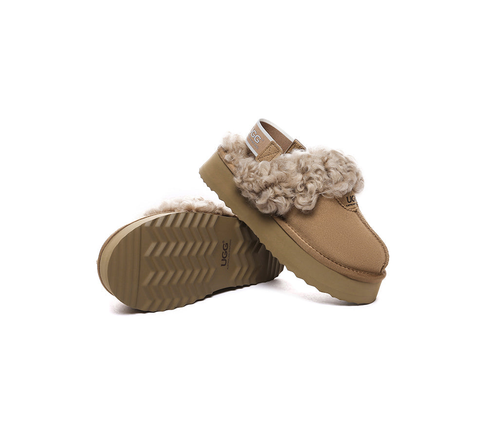 Waffle Curly Platform