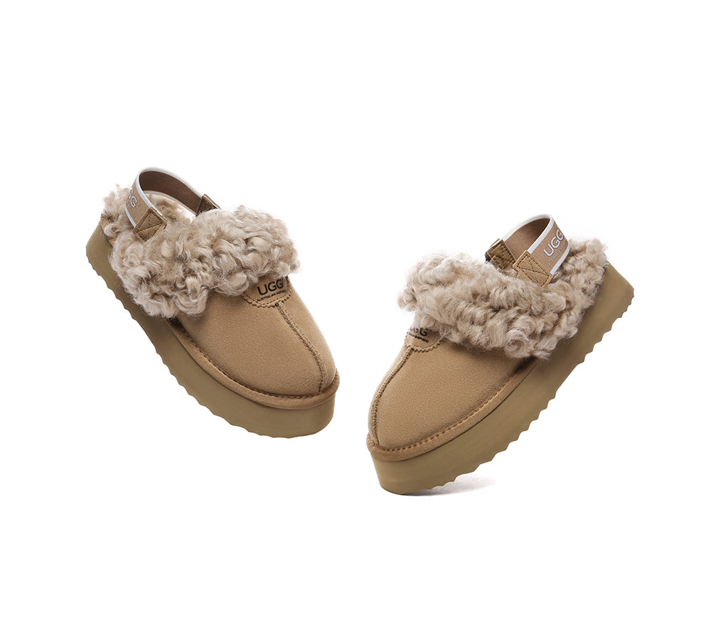 Waffle Curly Platform