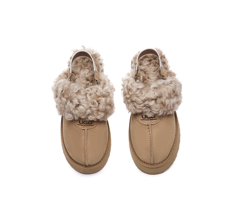 Waffle Curly Platform
