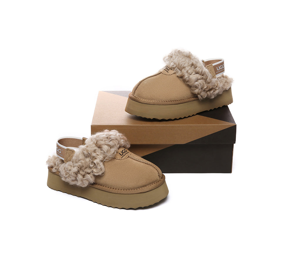 Waffle Curly Platform